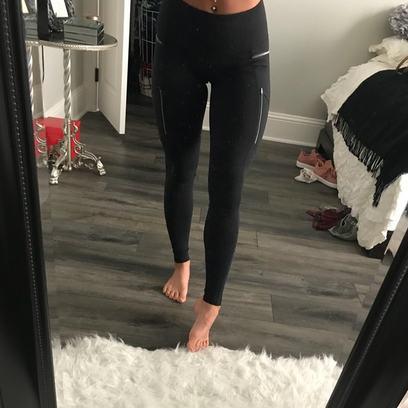 Athleta leggings with zippers Clearance